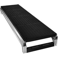 FOUNDATION Smooth Modular Aluminum Work Platform Kit, 18" W x 72" D, 400 lbs. Capacity, All-Welded WestPier