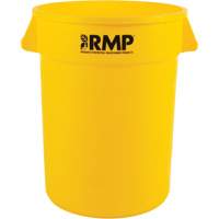 Garbage Bin, Polyethylene, 32 US gal. WestPier