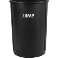 Half-Round Garbage Bin, Polyethylene, 21 US gal. WestPier