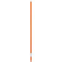 Manche, Balai/Brosse/Vadrouille &agrave; &eacute;pousseter/Support &agrave; tampon/Grattoir/Raclette/Vadrouille humide, Orange, T&eacute;lescopique, 62" - 109-2/5" lo WestPier