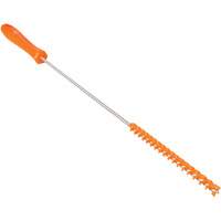 Tube Brush, Stiff Bristles, 19-7/10" Long, Orange WestPier