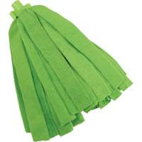 Socket Mop, Green, Microfibre, Cut Style WestPier