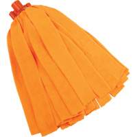 Socket Mop, Orange, Microfibre, Cut Style WestPier