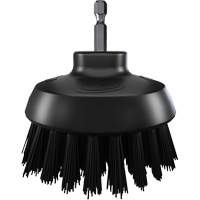 HyDrive Round Drill Brush, Extra Stiff Bristles, 3-1/10" Long, Black WestPier