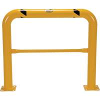 High Profile Machinery Guards, 4' W x 3.5' H, Yellow WestPier