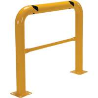 High Profile Machinery Guards, 4' W x 3.5' H, Yellow WestPier