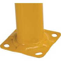 High Profile Machinery Guards, 4' W x 3.5' H, Yellow WestPier
