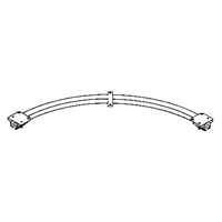 Ceiling Mounted 90° Curved Curtain Partition Track, 3' L KB007 | WestPier