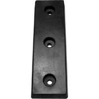 Molded Rubber Dock Guards, Rubber, 30" W x 4" D x 10" H WestPier