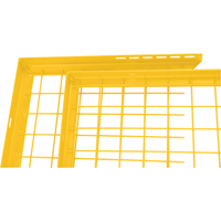 Wire Mesh Partition Components - Adjustable Filler Panels WestPier