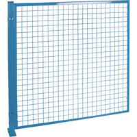 Perimeter Guards - Mesh Style, 4' H x 4' W, Blue WestPier