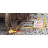 Single Rail Chock With Flag Rail Combo KH984 | WestPier