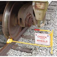 Flag Rail Chock KH985 | WestPier