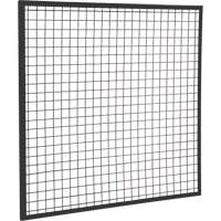 Wire Mesh Partition Panel, 4' H x 4' W WestPier