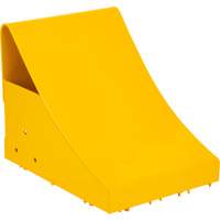 Cales-roue pour la glace, Acier, Jaune, 8-1/16" la x 10-5/8" p x 8-13/16" h WestPier
