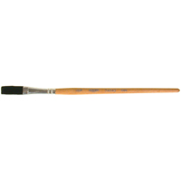 One Stroke Paint Brush, 3/8" Brush Width, Ox Hair, Wood Handle KP204 | WestPier