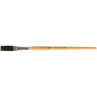 One Stroke Paint Brush, 1/2" Brush Width, Ox Hair, Wood Handle KP205 | WestPier