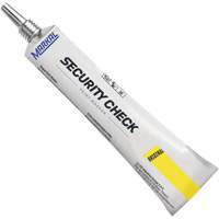 Security Check Paint Marker, 1.7 oz., Tube, Yellow WestPier