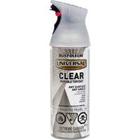 Universal Durable Top Coat, 312 g, Aerosol Can, Frosted Pearl WestPier