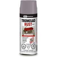 Tremclad&reg; Oil Based Rust Paint, Silver Aluminum, Gloss, Aerosol Can WestPier