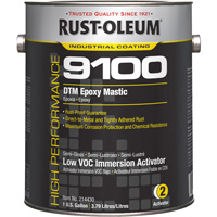 9100 System DTM Epoxy Mastic Immersion 250 VOC Activator, Gallon WestPier