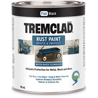 Tremclad&reg; Water-Based Rust Paint, 946 ml, Can, Black WestPier