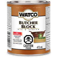 Watco&reg; Butcher Block Oil & Finish, 473 ml, Clear, Transparent WestPier