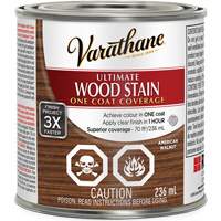 Varathane&reg; Ultimate Wood Stain, 236 ml, American Walnut WestPier