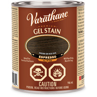 Varathane&reg; Premium Gel Stain, 946 ml, Espresso WestPier