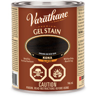 Varathane&reg; Premium Gel Stain, 946 ml, Kona WestPier