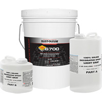 6700 100% Solids Decorative Epoxy, 3 gal., Epoxy-Based, High-Gloss, Grey WestPier