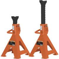 872B Jack Stands, Locking Handle/Ratchet, 12 Ton(s) Capacity, 19-1/4" - 28-1/3" H WestPier