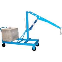 Floor Cranes - Reverse Boom, 8' Lift, 1000 lbs. (0.5 tons), 57" Arm, 78" H WestPier