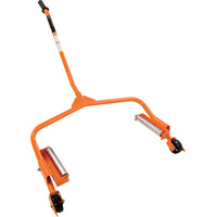 624A Chariots porte - Roues de camions, Capacit&eacute; de 450 lb, Cadre en Acier, 48" h WestPier