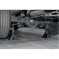 Jack Stands, Locking Pin, 6 tons Capacity, 15-7/10" - 24-2/5" H WestPier