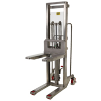 Gerbeur Hefti-Lift, M&eacute;canisme Pompe au pied, Capacit&eacute; de 880 lb, Levage max de 59" WestPier