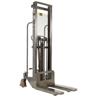 Gerbeur Hefti-Lift, M&eacute;canisme Pompe au pied, Capacit&eacute; de 880 lb, Levage max de 59" WestPier