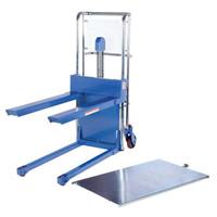 Gerbeur Hefti-Lift, M&eacute;canisme Pompe au pied, Capacit&eacute; de 400 lb, Levage max de 44" WestPier