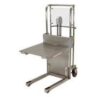 Gerbeur Hefti-Lift, M&eacute;canisme Pompe au pied, Capacit&eacute; de 450 lb, Levage max de 45-5/8" WestPier