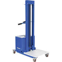 Gerbeur &agrave; levage rapide, M&eacute;canisme &eacute;lectrique, Capacit&eacute; de 400 lb, Levage max de 57" WestPier