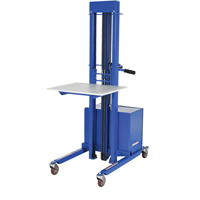 Gerbeur &agrave; levage rapide, M&eacute;canisme &eacute;lectrique, Capacit&eacute; de 400 lb, Levage max de 57" WestPier