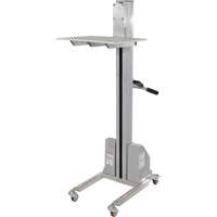 Gerbeur &agrave; levage rapide, M&eacute;canisme &eacute;lectrique, Capacit&eacute; de 175 lb, Levage max de 57" WestPier
