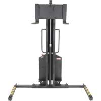 Narrow Mast Powered Lift Stacker, Electric Operated, 1000 lbs. Capacity, 63" Max Lift LV589 | WestPier