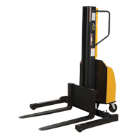 Narrow Mast Powered Lift Stacker, Electric Operated, 1500 lbs. Capacity, 98" Max Lift LV591 | WestPier