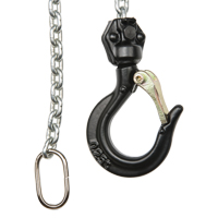 Mini Lever Hoist, 10' Lift, 550 lbs. (0.275 tons) Capacity, Zinc Plated Chain WestPier