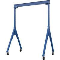 Adjustable Height Gantry Crane, 10' L, 2000 lbs. (1 tons) Capacity WestPier