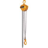 Kito Manual Chain Hoist, 15' Lift, 2000 lbs. (1 tons) Capacity, Steel Chain LW420 | WestPier