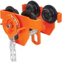 Adjustable Trolley with Safety Plates, 4000 lbs. (2 tons) Capacity, 3-1/8" - 7-1/16" LW559 | WestPier