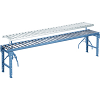 Aluminum Conveyors, 15" W x 10' L, 2" Centre to Centre, 70 lbs. Roller Cap., 1.5" Roller Dia. MA019 | WestPier