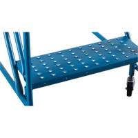 CSA-Certified Rolling Step Ladder, 4 Steps, 22" Step Width, 37" Platform Height, Steel WestPier